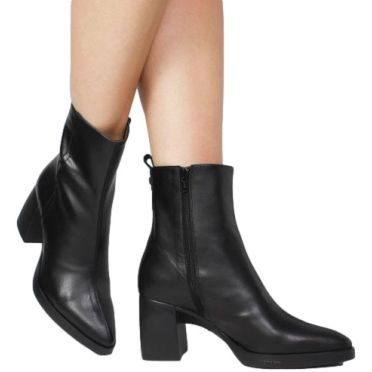 Botki Wonders L-1601 Isy Negro Skóra Naturalna 