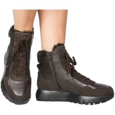 Trzewiki Wonders A-2497-Y Trend Testa Wild Coffe Skóra Naturalna