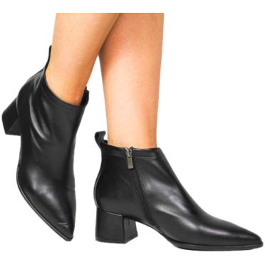 Botki Boccato G053.08239 100 Czarny Skóra Naturalna