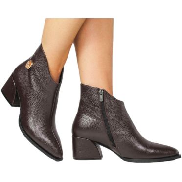Botki Boccato G070.2944 370 Brąz Skóra Naturalna